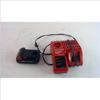 Milwaukee M18 Charger & Battery