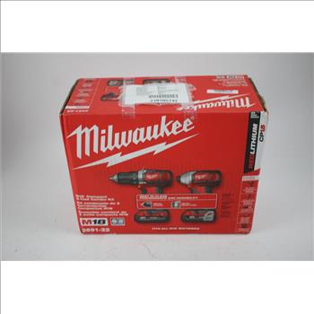 Milwaukee M18 Compact 2-Tool Combo Kit, 2691-22