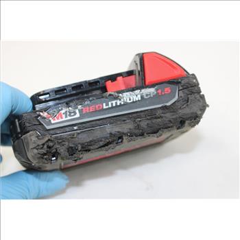 Milwaukee M18 Red Lithium CP 1.5 Battery Pack 48-11-1815 And Worx 20V Max Lithium Battery Pack WA3520