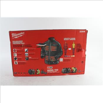 Milwaukee Mens Heated Jacket, Size XL