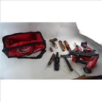 Milwaukee Nail Gun And More 5+ Pieces