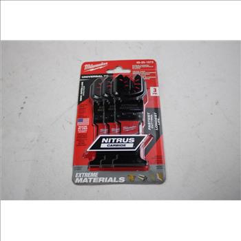 Milwaukee Nitrus Carbide Extreme Materials Blades