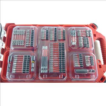 Milwaukee Packout Case With Drill Bits