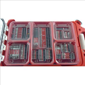 Milwaukee Packout Case With Drill Bits