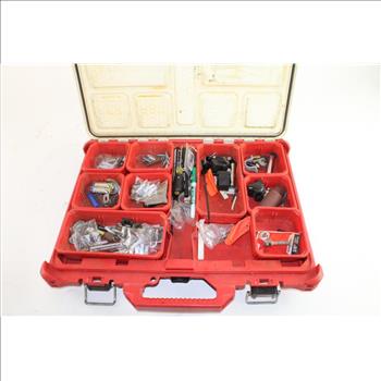 Milwaukee Packout Organizer With Assorted Equipment, 20+ Pieces