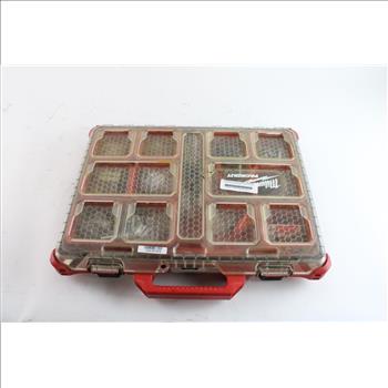 Milwaukee Packout Organizer With Assorted Equipment, 20+ Pieces
