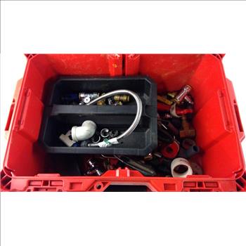 Milwaukee Packout Organizer With Assorted Fittings/Hardware, 10+ Pieces