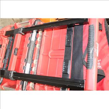 Milwaukee Packout Rolling Stackable Tool Box System And Tool Bag With Mixed Tools