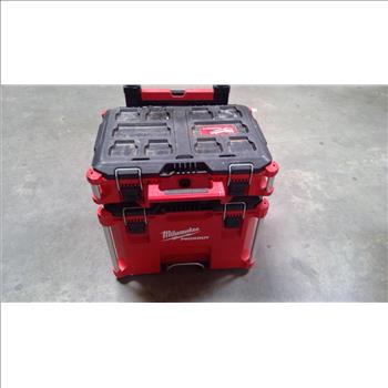 Milwaukee Packout Rolling Stacking Toolbox With Tools
