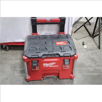 Milwaukee Packout Rolling Tool Box And More
