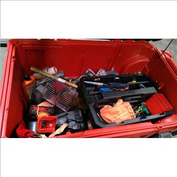 Milwaukee Packout Rolling Tool Chest With Mixed Tool Lot