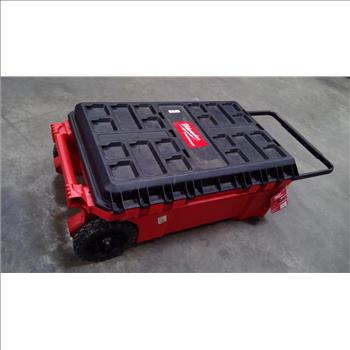 Milwaukee Packout Rolling Tool Chest With Mixed Tool Lot