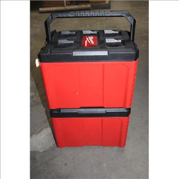 Milwaukee Packout Stackable Compact Tool Boxes, 2 Pieces