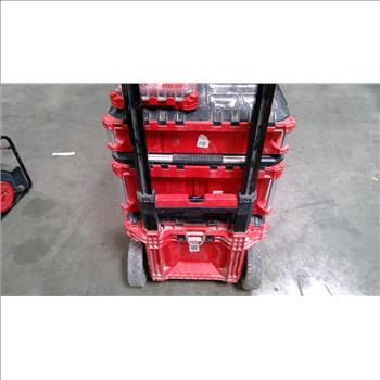 Milwaukee Packout Stackable Tool Box With Mixed Tools - Drill Bits, Hex Keys, And More