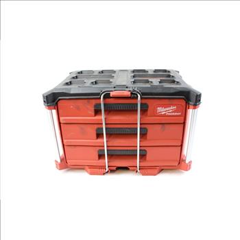 Milwaukee Packout Tool Box With Assorted Tools