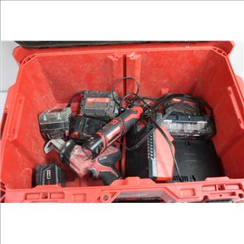 Milwaukee Packout Toolbox W/ Misc Tools