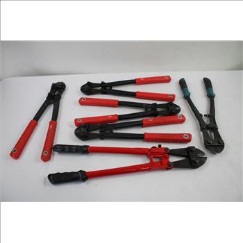 Milwaukee, Pittsburgh, Anvil Bolt Cutters Bulk Lot, With Bond Lopper,  8 Pieces