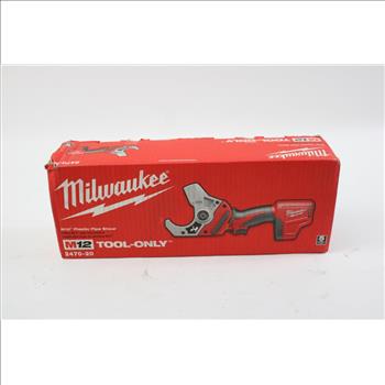 Milwaukee Plastic Pipe Shear