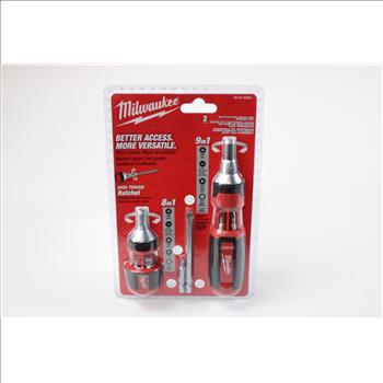Milwaukee Ratcheting Multi-Bit Driver Set