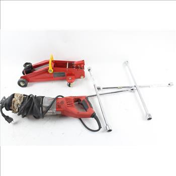 Milwaukee Reciprocating Saw Floor Jack And More Property Room