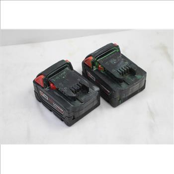 Milwaukee Red Lithium Batteries (2)
