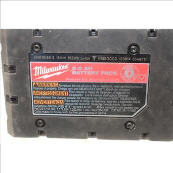 Milwaukee Red Lithium M18 High Demand 9.0 AH Battery Pack