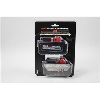 Milwaukee Red Lithium XC6.0 Battery 2-Pack