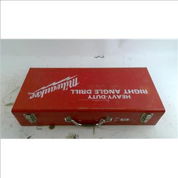 Milwaukee Right Angle Drill