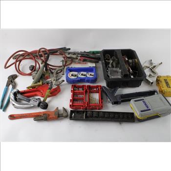 Milwaukee Rolling Tool Tote, With Hand Tools, 25+ Pieces