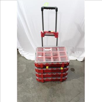 Milwaukee Rolling Toolbox With Misc Tools, 3+ Pieces