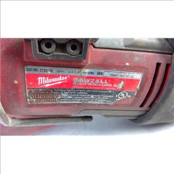 Milwaukee Sawzall