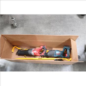 Milwaukee Sawzall Reciprocating Saw Bosch Reciprocating Saw Dewalt & Stanley Plying Bars Craftsma