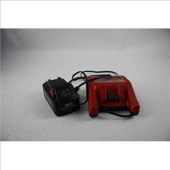 Milwaukee Sawzall Reciprocating Saw, Milwaukee Charger & Battery
