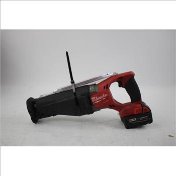 Milwaukee Sawzall Reciprocating Saw With 9