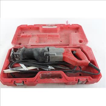 Milwaukee Sawzall Reciprocating Saw With Case