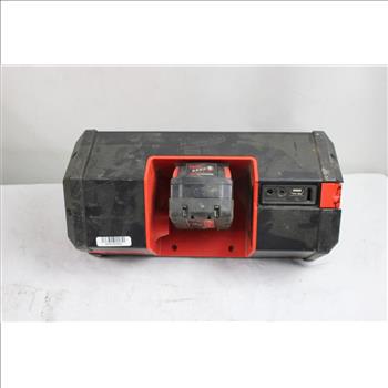 Milwaukee Speaker And Battery