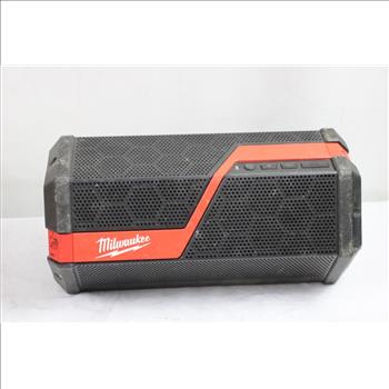 Milwaukee Speaker And Battery