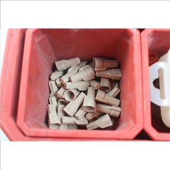 Milwaukee Stack Able Toolbox And Wire Connectors