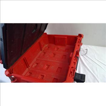 Milwaukee Storage Boxes (3) With Misc Tools