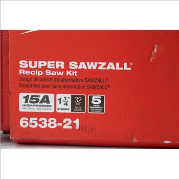Milwaukee Super Sawzall Reciprocaing Saw Kit