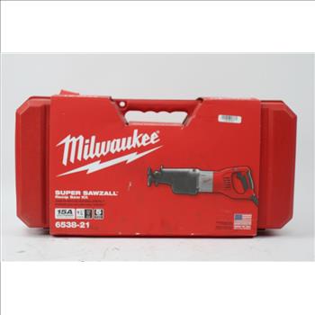 Milwaukee Super Sawzall Reciprocating Saw Kit