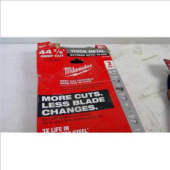 Milwaukee Tick Metal, Husky Leather Work Gloves Size XL