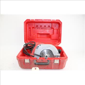 Milwaukee Tilt-lok Adjustable Handle Circular Saw In Case