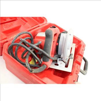 Milwaukee Tilt-lok Adjustable Handle Circular Saw In Case