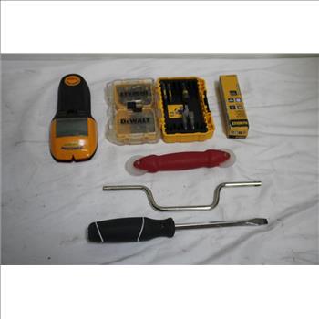 Milwaukee Tool BAg With Bit Kit, Hammer, And More