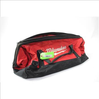 Milwaukee Tool Bag With Flathead Demo Driver, Ace Pro Adjustable Wrench, And More