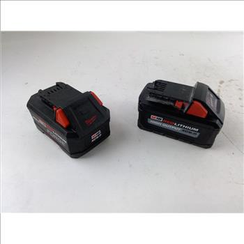 Milwaukee Tool Batteries 2 Pieces