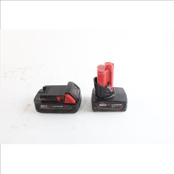 Milwaukee Tool Batteries, 2 Pieces