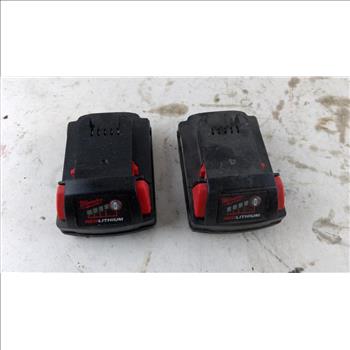 Milwaukee Tool Batteries 2 Pieces