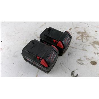 Milwaukee Tool Batteries 2 Pieces